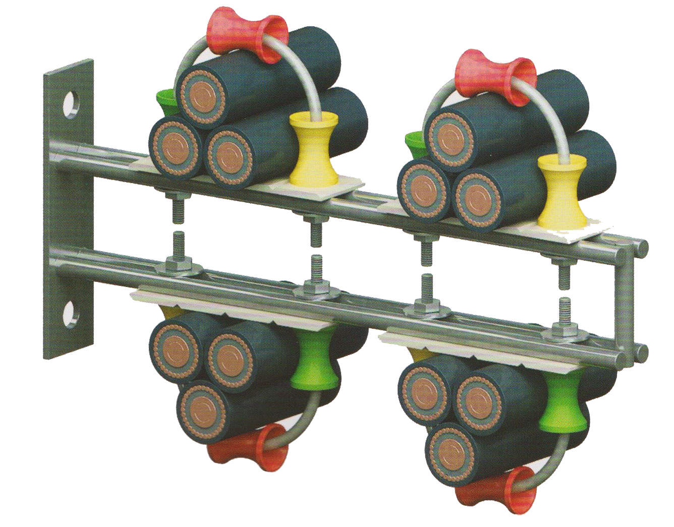 6 ук 1 3. Клицы для крепления кабеля из сшитого полиэтилена. Узел крепления кабеля 1-ук-1-3-245-ухл1 м-15. Узел крепления 4-ук-1-3-380-(6-10, 20, 35). Пэ-500-10 кабельная полка.